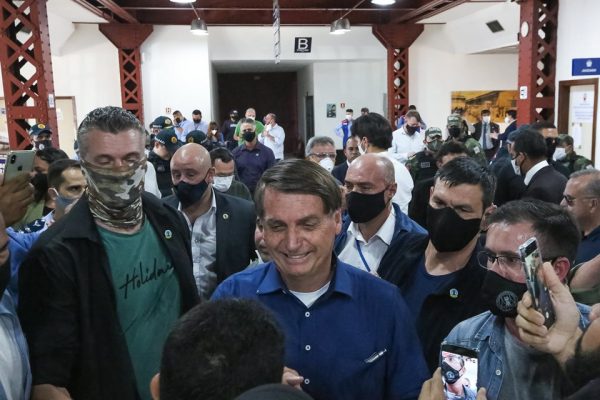 Bolsonaro chega a Belém para inauguração do Complexo Porto Futuro