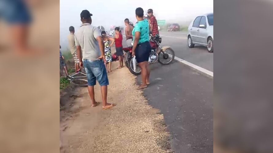 Colisão entre carro e moto faz uma vítima fatal na BR-010 no Pará