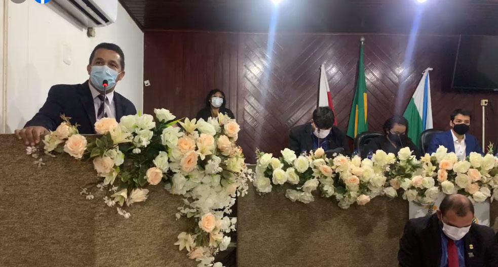 S M do Guamá – Câmara antecipa abertura dos trabalhos. Prefeito Eduardo Pio X comparece e faz prestação de contas ao vereadores