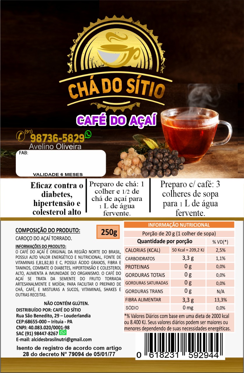 Empresário paraense transforma caroço de açaí que era descartado como lixo em produto medicinal da amazônia