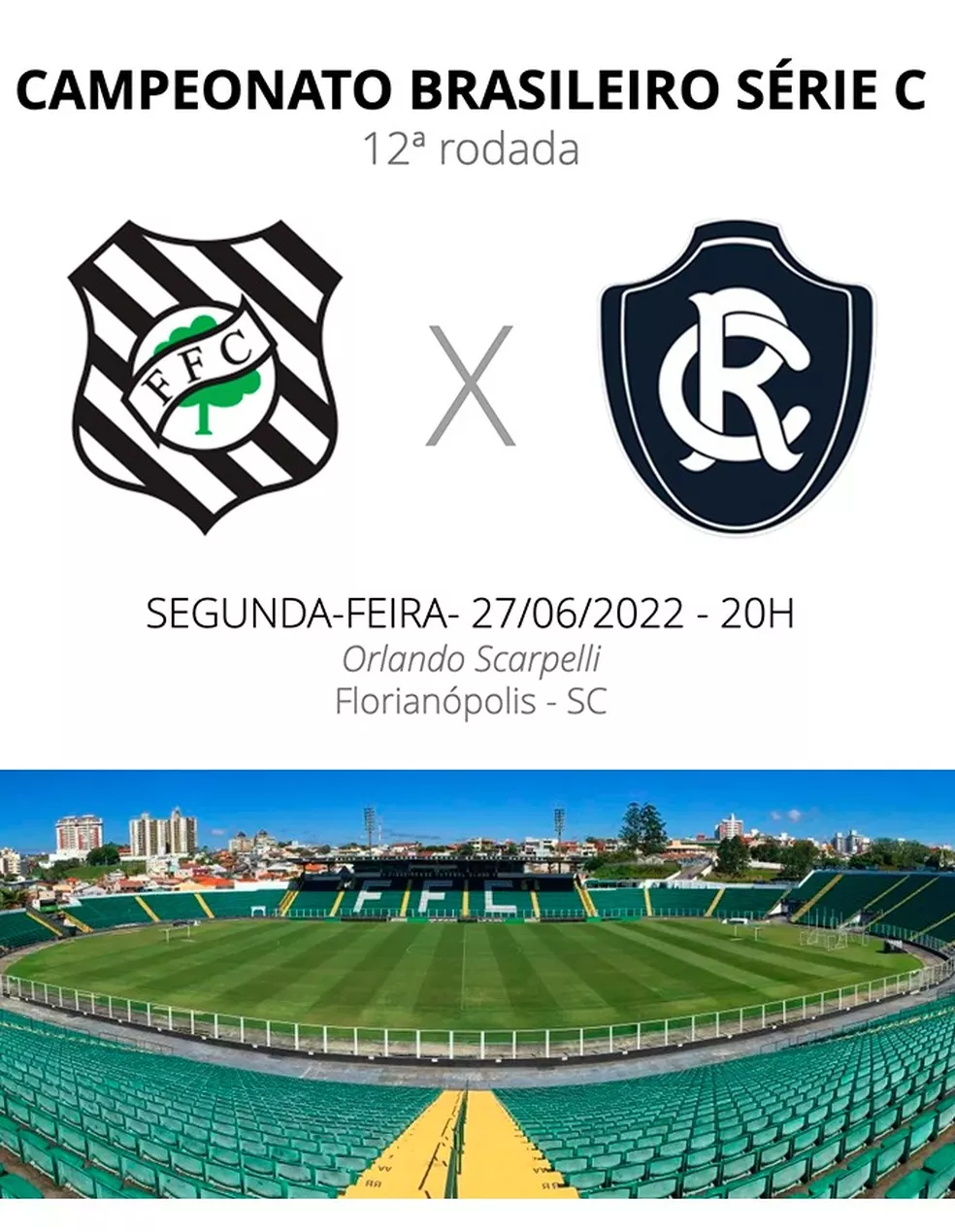 Figueirense x Remo: veja escalações, desfalques e arbitragem