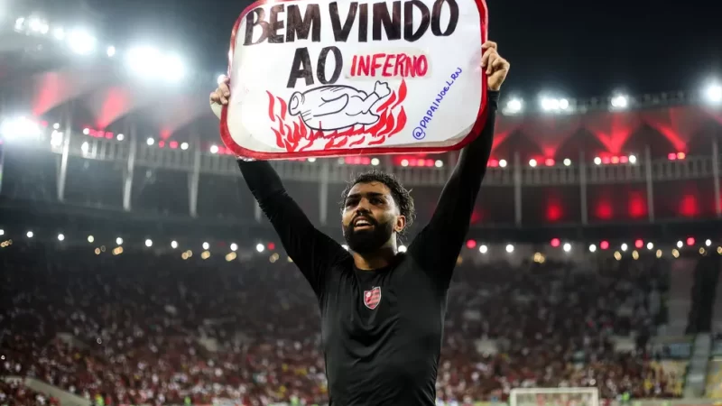 Gabigol exalta Flamengo: “Não mataram, vieram para o inferno, e a gente os matou”