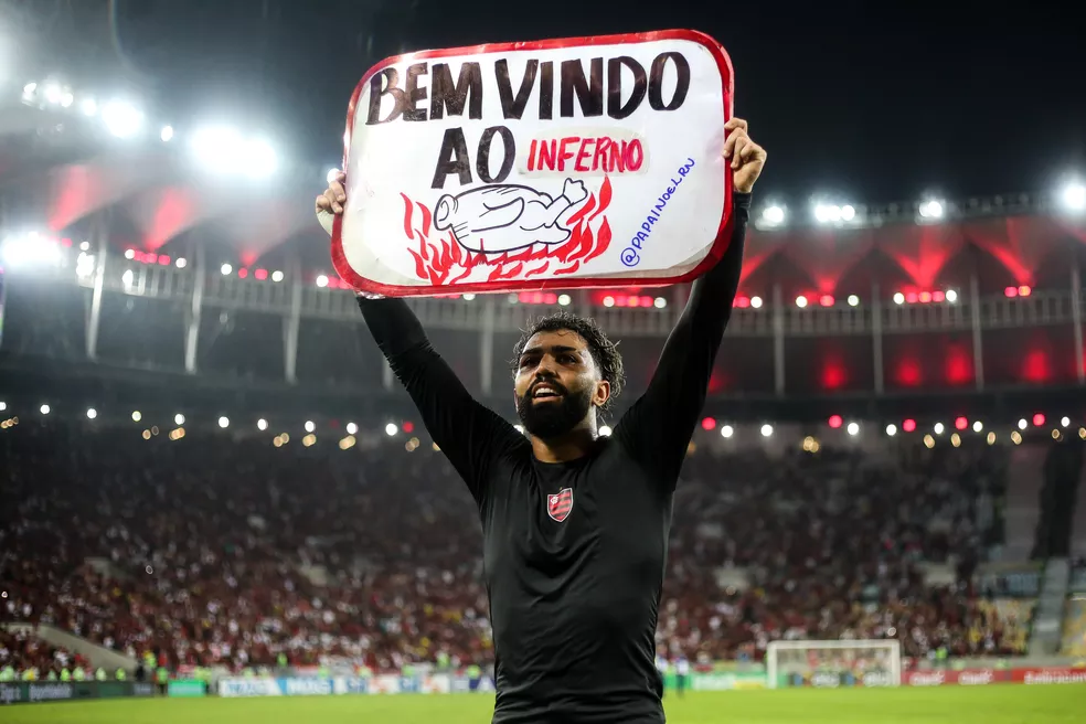 Gabigol exalta Flamengo: “Não mataram, vieram para o inferno, e a gente os matou”