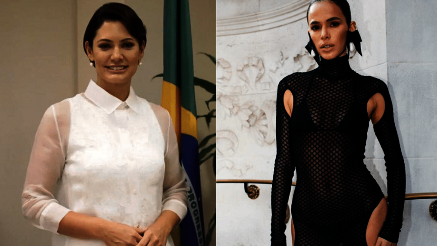 Michelle Bolsonaro chama Bruna Marquezine de “feia e vulgar”.