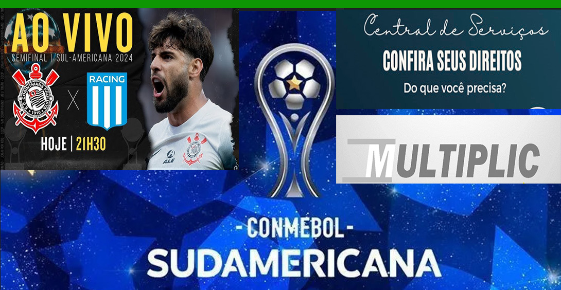 Sulamenricana – Corinthians x Racing em tempo real. Direto da neoquímica.